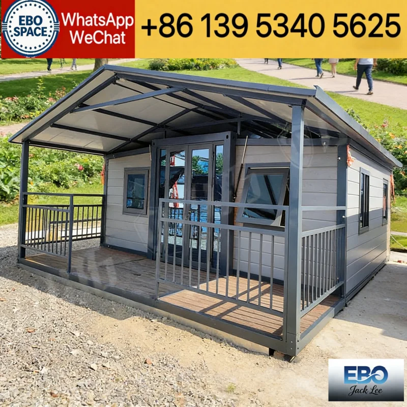 Easy Setup Expandable Container House Mobile Structure for Camp Housing Projects