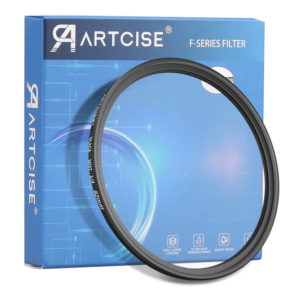 ARTCISE Filtr Dyfuzyjny Black Mist 1/4 do Obiektywów Canon Sony Nikon 37 39 40.5 43 46 49 52 58 62 67 72 77 82mm — zdjęcie produktu 7