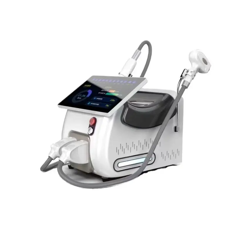 2500W High Power 2 In 1 808nm Diode Laser Hair Removal Machine Nd Yag Tattoo Removal Carbon Peeling 808 Hair Removal Epilator