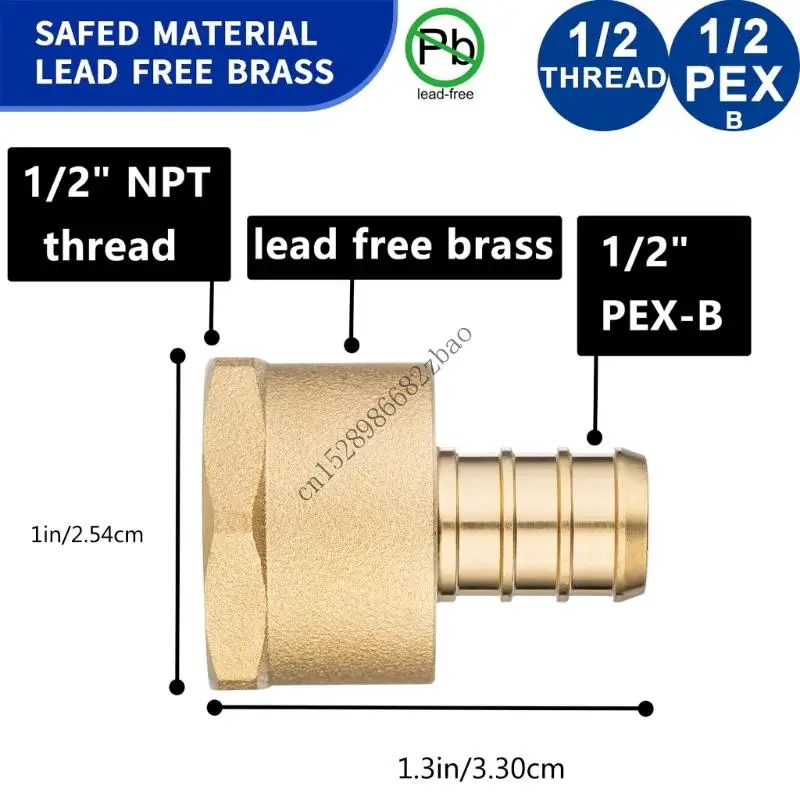 H7EA Corrosion Resistant -مفصل سليفي -B مع ختم آمن ختم التجميع سريع التجميع تجهيزات إمدادات المياه للسباكة #6