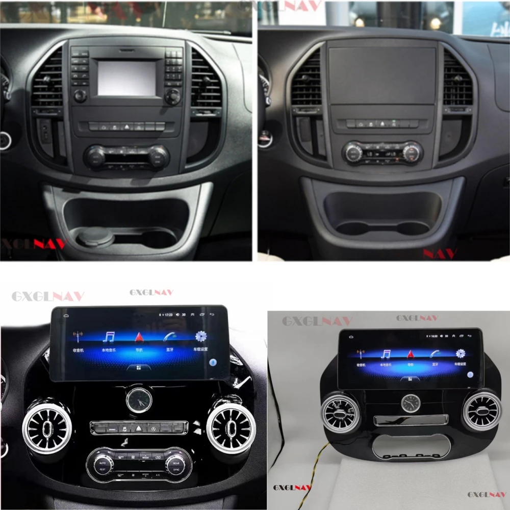 

Android 13 Car Radio Carplay For Mercedes Benz Vito 116 2015 2016 2017 2018 2019 2020 2021 Auto GPS Navigation Video Player DSP