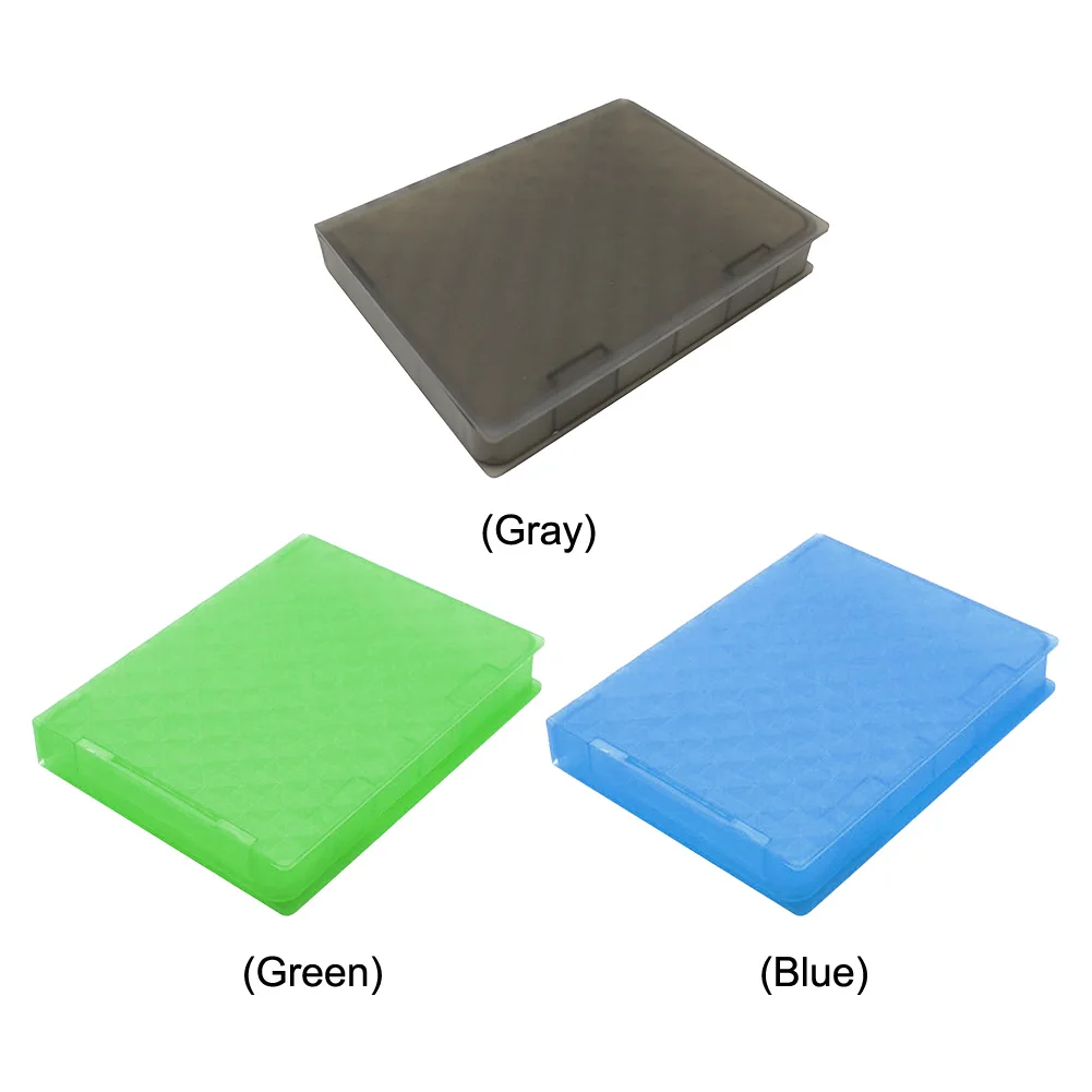 2,5-дюймовый SSD-накопитель для защиты жесткого диска, пластиковый ящик для хранения жесткого диска, противоударный ящик для жесткого диска SDD, антистатический