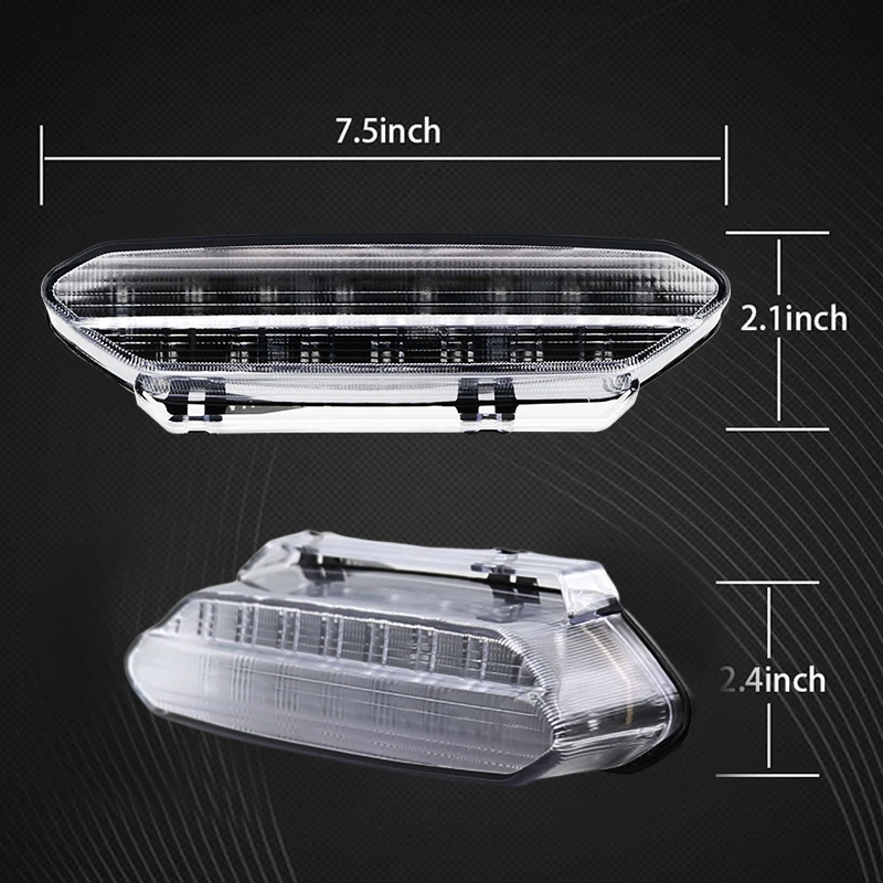 For Yamahaa LED Tail Light 2006 - 2009 YFZ450 06-09 YFZ 450 5TG-84710-21-00
