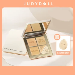 Judydoll 5 Colors Concealer Palette Facial Concealer Highlighter Acne Tear Dark Circles Under The Eyes For Beginners Face Makeup