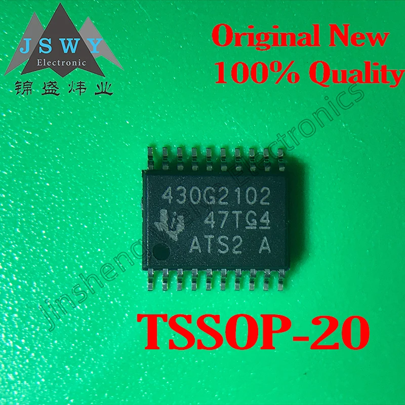 1~50PCS MSP430G2102IPW20R 430G2102 SMD TSSOP20 Microcontroller MCU IC Brand New Good Quality Free Shipping