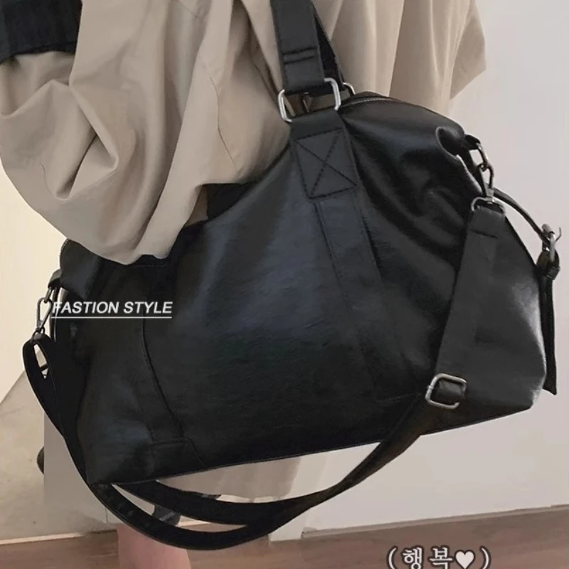 

Новая модная простая ретро сумка-тоут для пожилых людей, большая вместительная сумка-подушка, сумка для отдыха и путешествий, женская сумка через плечо