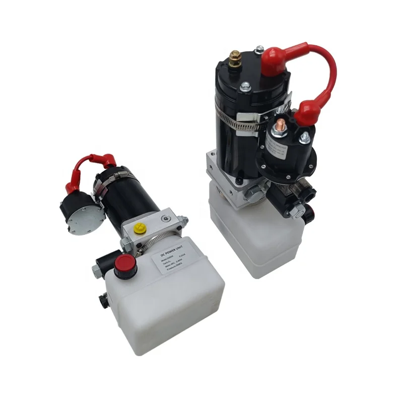 High Quality 12V DC Single-Acting Hydraulic Power Unit Customized by China Factory for Forklift Truck New Condition