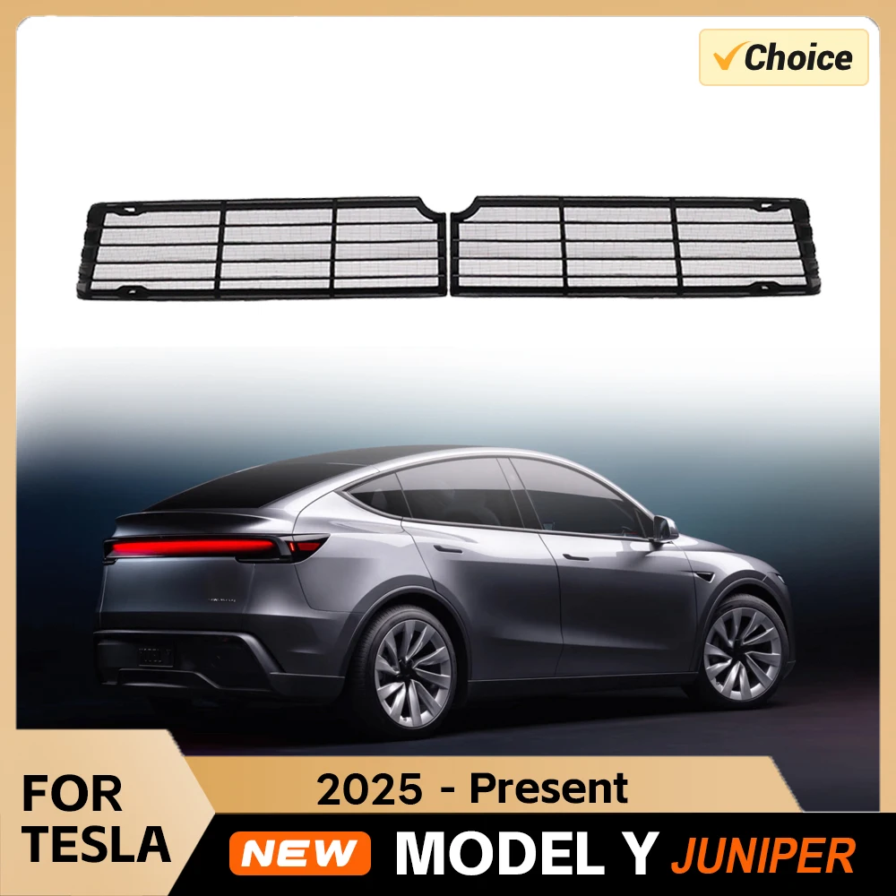 

For Tesla Model Y 2026 2025 Launch Juniper Inner Vent Grille Lower Bumper Anti Insect Net Air Inlet Anti Dust Proof Cover