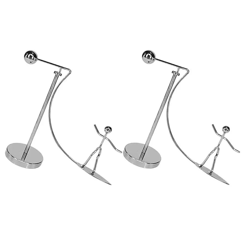 

2 шт. Металлические декоративные фигурки для серфинга, балансирующие, для офисного стола, креативный подарок, игрушки, металлические звезды для улицы