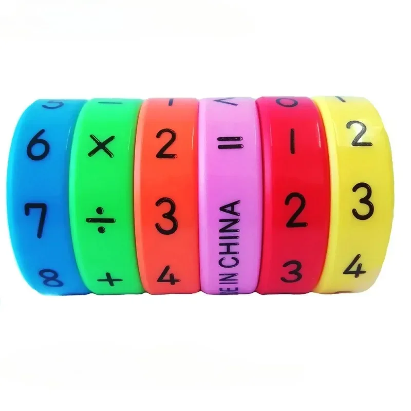 Kinder Mathematik Zahlen Magic Cube Spielzeug Montessori Puzzlespiel Kinder lernen pädagogische Mathematik Magnet block berechnen Spiel