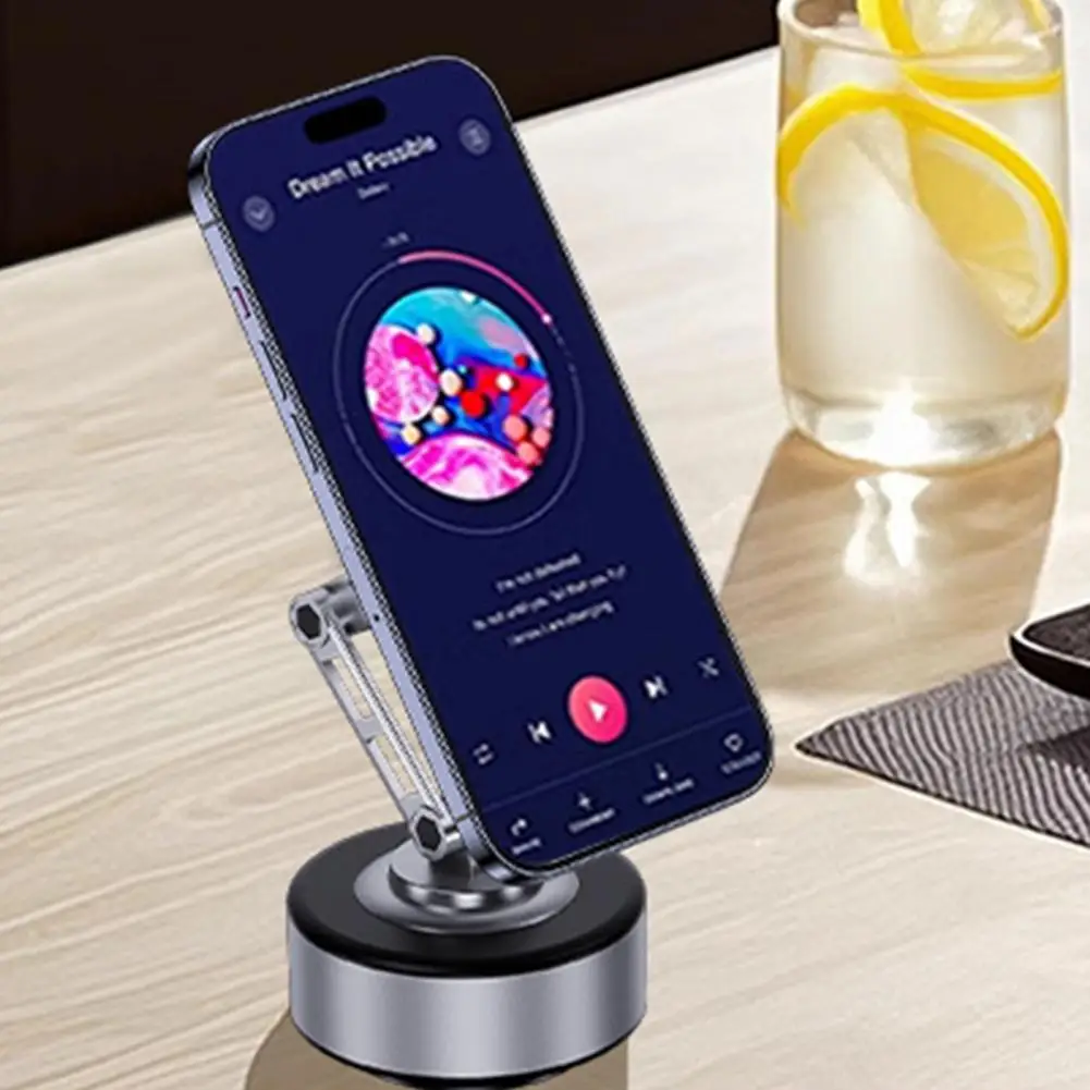 

-Кронштейн для электромобиля, магнитный автомобильный держатель для телефона, вращающийся на 360 градусов магнитный автомобильный держатель для телефона для громкой связи для спортзала