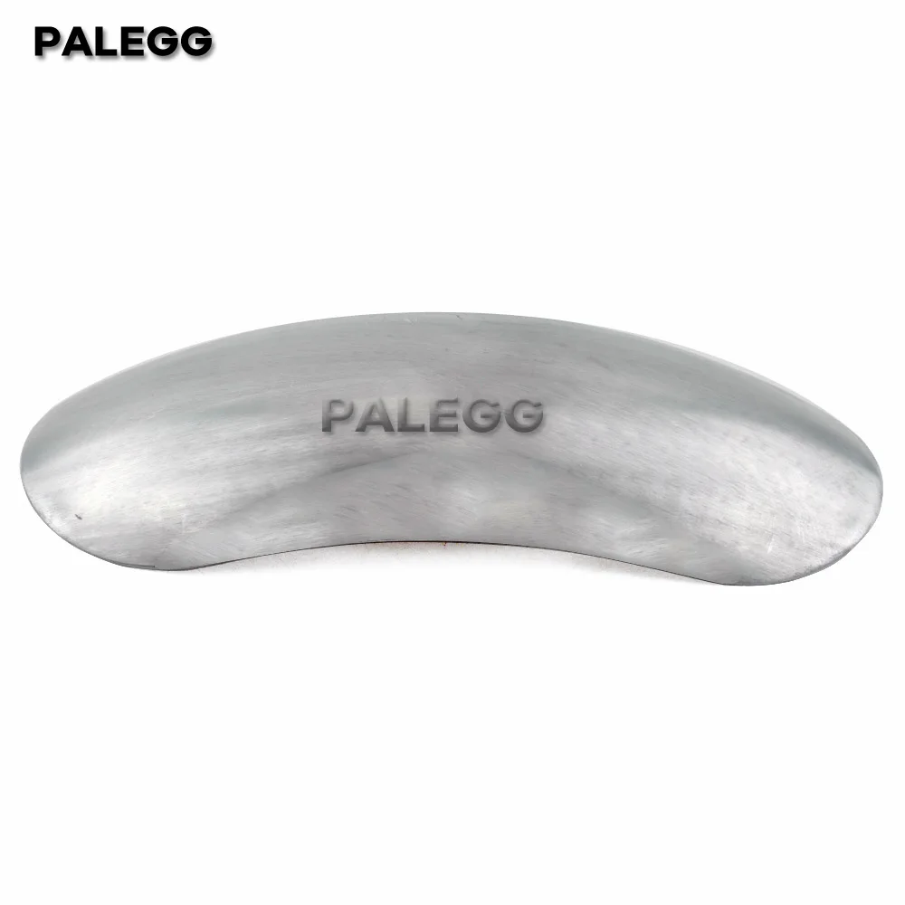Motorcycle Aluminum Universal Unpainted Short Front Mudguard Fender Mud Guard Custom For Harley Touring Chopper Bobber image 4