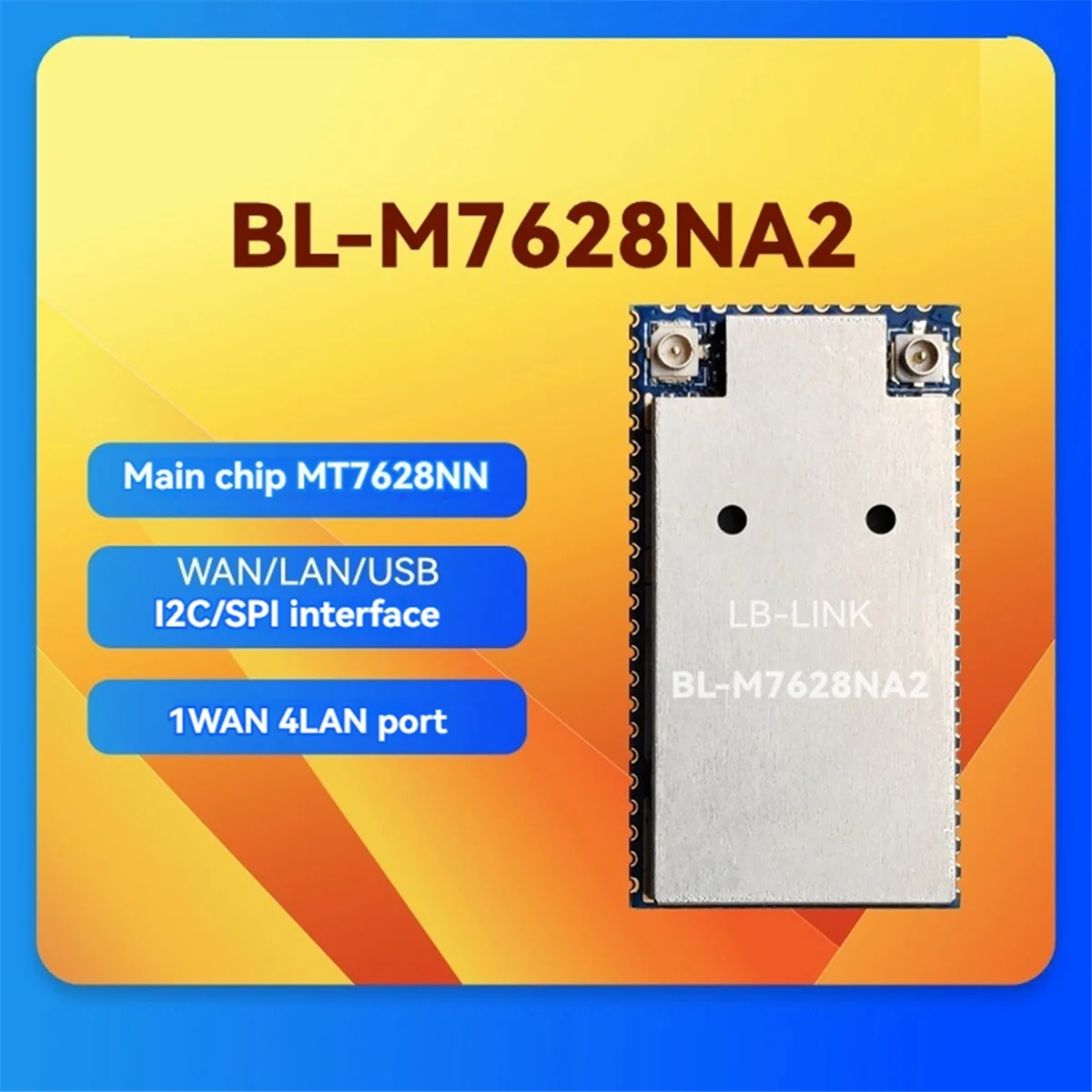 

New LB-LINK WiFi Router Module Gateway Wireless Routing Module IEEE802.11b/G/N Protocol for IOT Network Set-Top Box