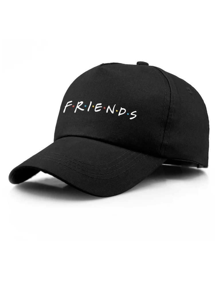 Friends Tv Show Baseball Cap Cosplay Cartoon Uisex Embroidery Baseball Cap Hat Outdoor Caps Hat Gift