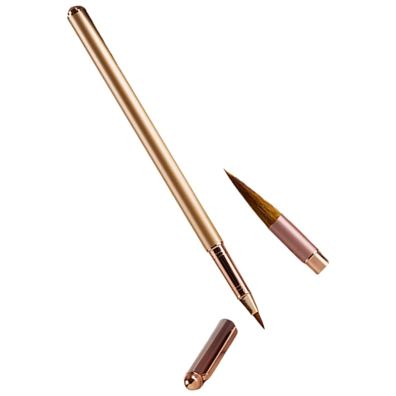 Beginner Regular Script Writing Brush Metal Chinese Calligraphy Brush Set with with Inks Converter and 4 Inks Cartridges