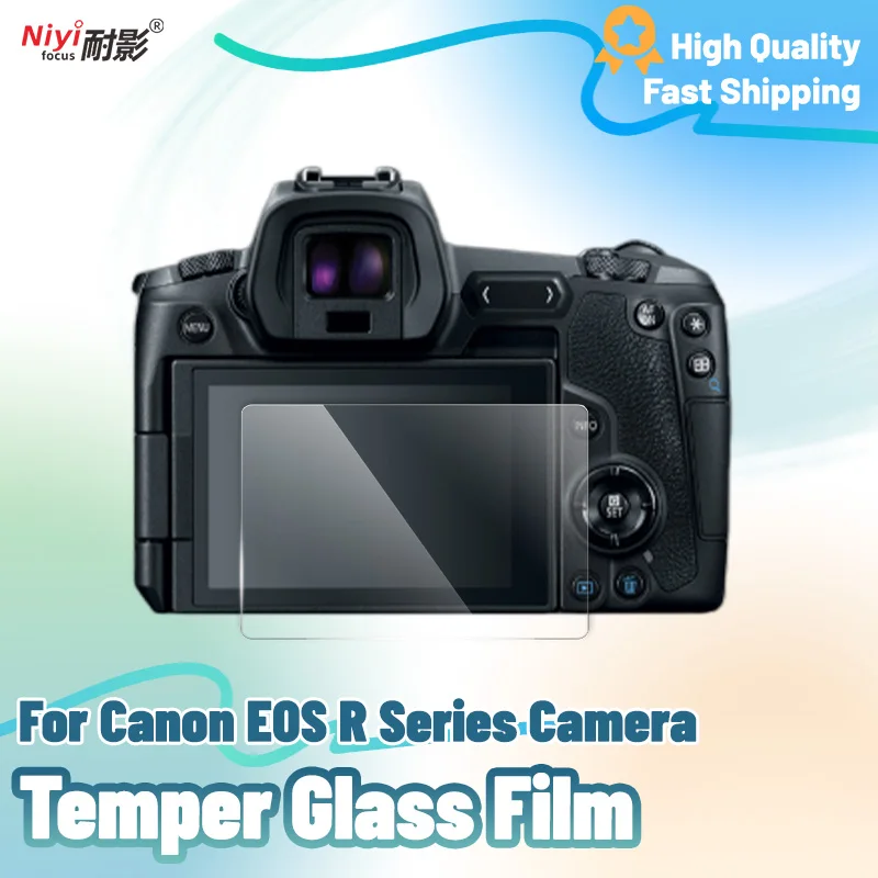 2PCS Camera Temper Glass Film for Canon EOS R Series Screen Protection Film Protect Waterproof HD R6 R7 R5 R50V R10 R100 R50 RP