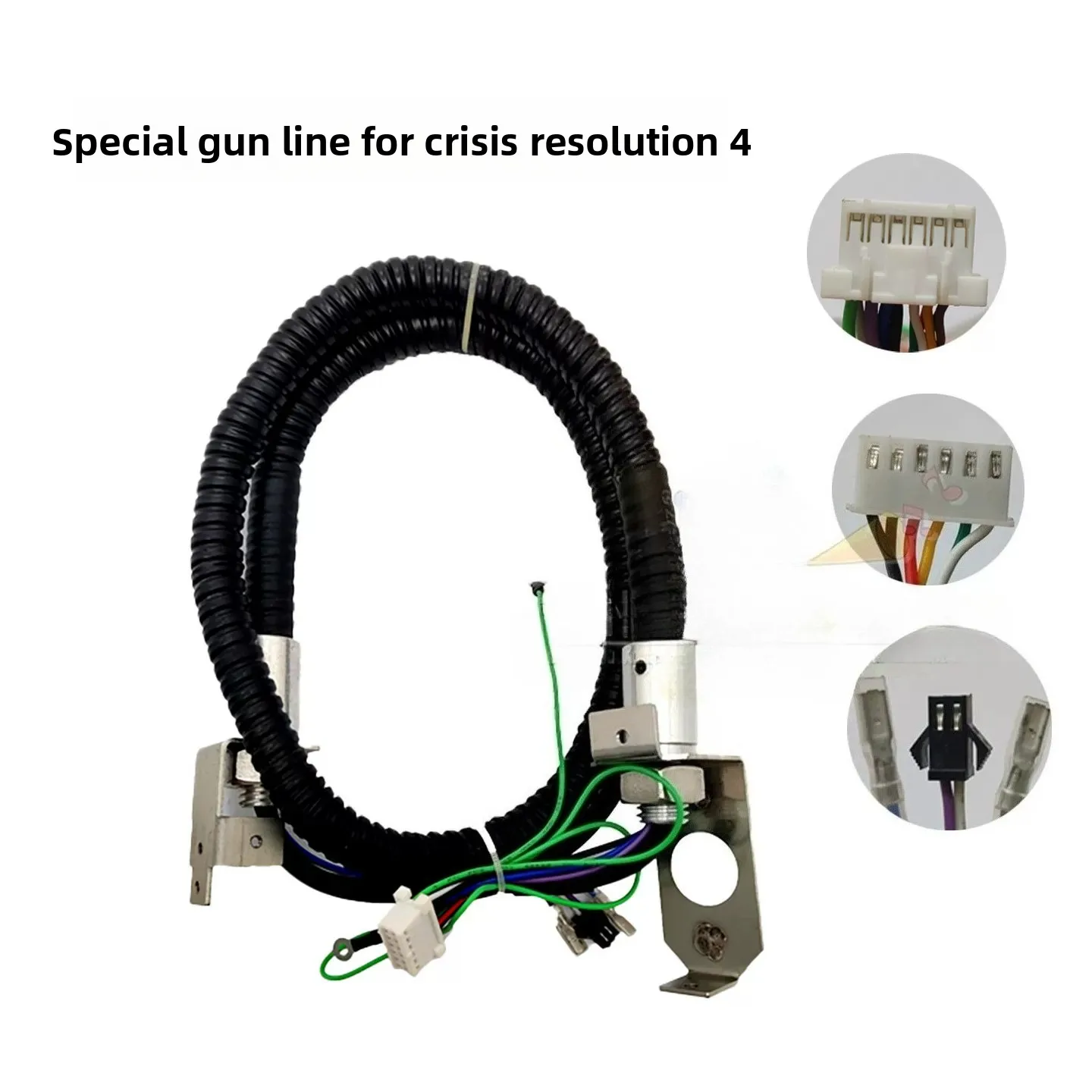 Arcade Crisis Resolve Accessories 5 Gun Line 4 Solenoid Valve Light Eye Gun Line Trigger Spring Time Warrior Shooting Game view 5