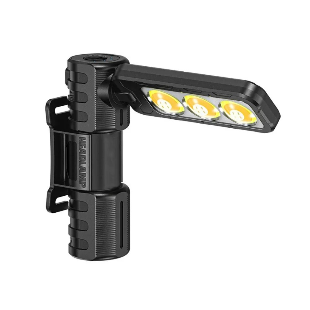 

6-Modes Dimming Handheld Worklight USB Rechargeable Waterproof Design Magnetic Folding Light Foldable Portable