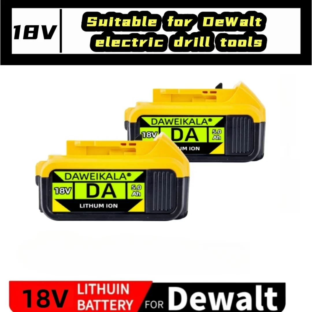 

Batería de repuesto de litio Original DCB200 20V 5000mAh para Dewalt 18V,DCB184 DCB200 DCB182 DCB180 DCB181 DCB182 DCB201 DCB206