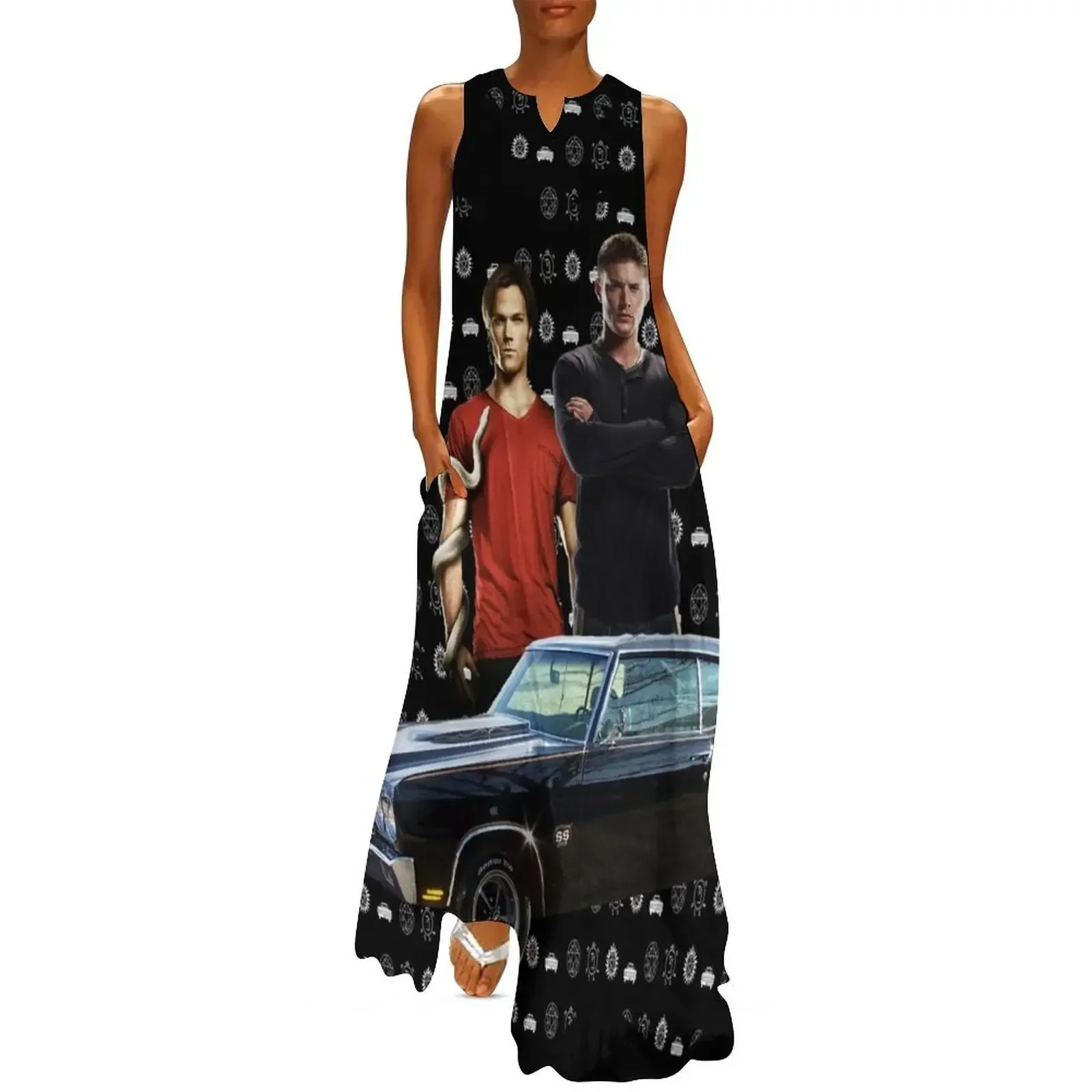 

Supernatural 11 Long Dress chic and elegant evening dress Clothing chic and elegant woman dress dresses for woman