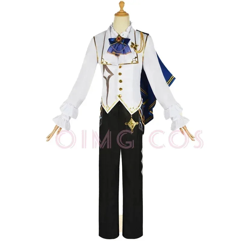 CyGenshin Impact Albedo Cosplay Symphony Concert Costume Adult Carnival Uniform Anime Halloween Party Costumes Masquerade