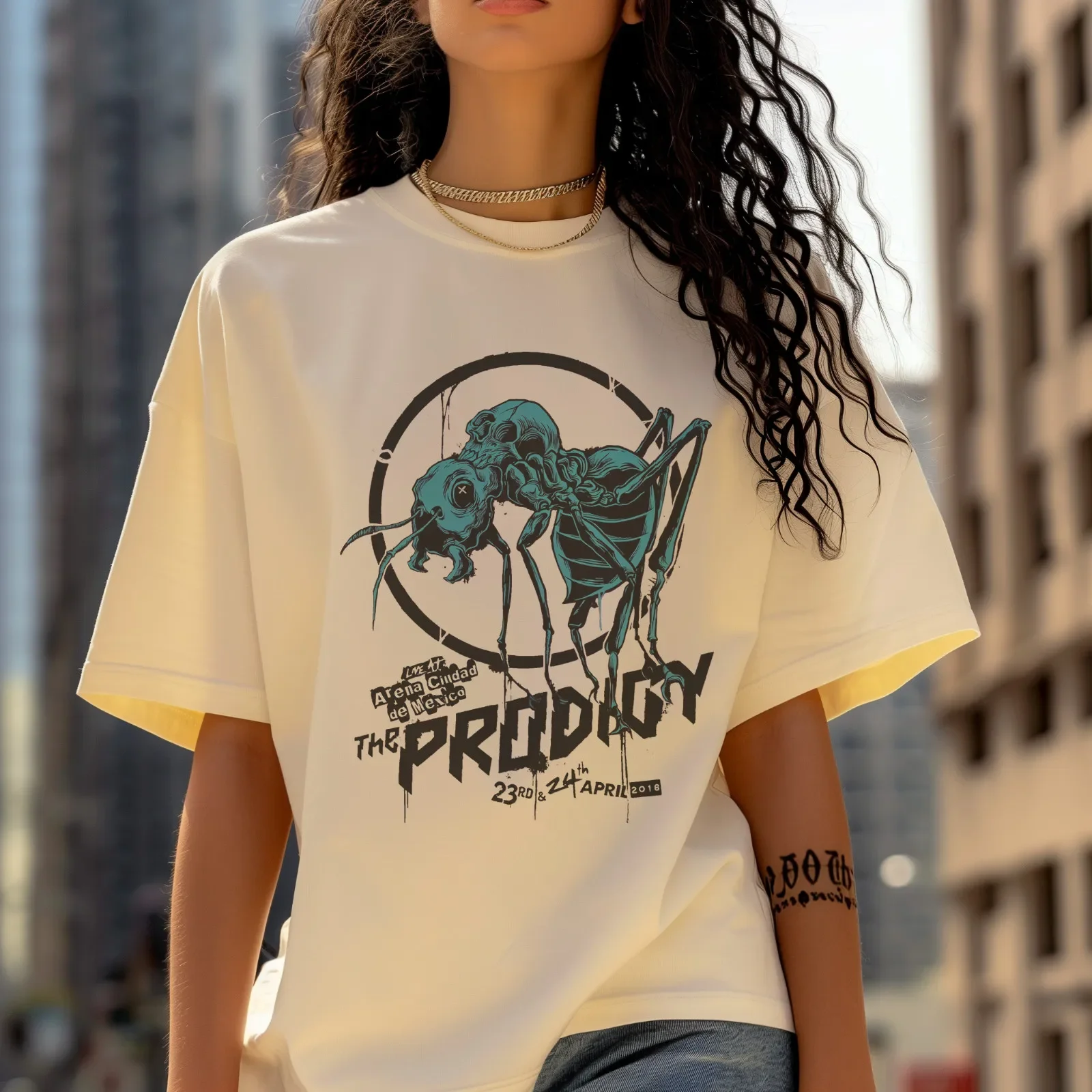 The Prodigy TShirt | Vintage Concert Tee | Electronic Punk Music | Mexico