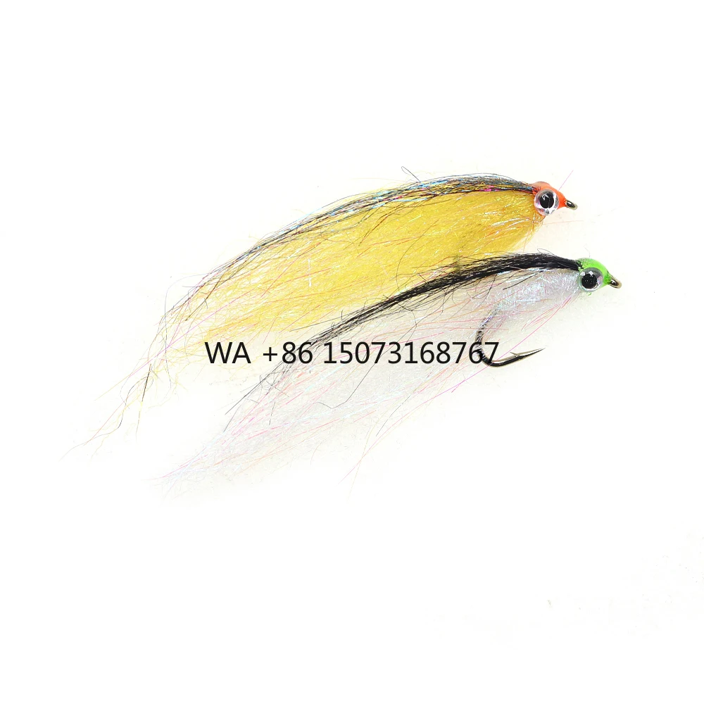 ghiaccio-ferito-dub-minnow-mosche-da-pesca-a-mosca-ep-fibra-setosa-baitfish-streamer-fly-per-trota-spigola-salmone-esche-artificiali-da-pesca