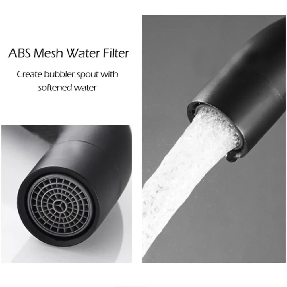 

Sink Tap Bathroom Basin Faucet Single Handle Deck Mounted Stainless Steel Water Tap Anti-Leakage Brushed Bathroom Faucet