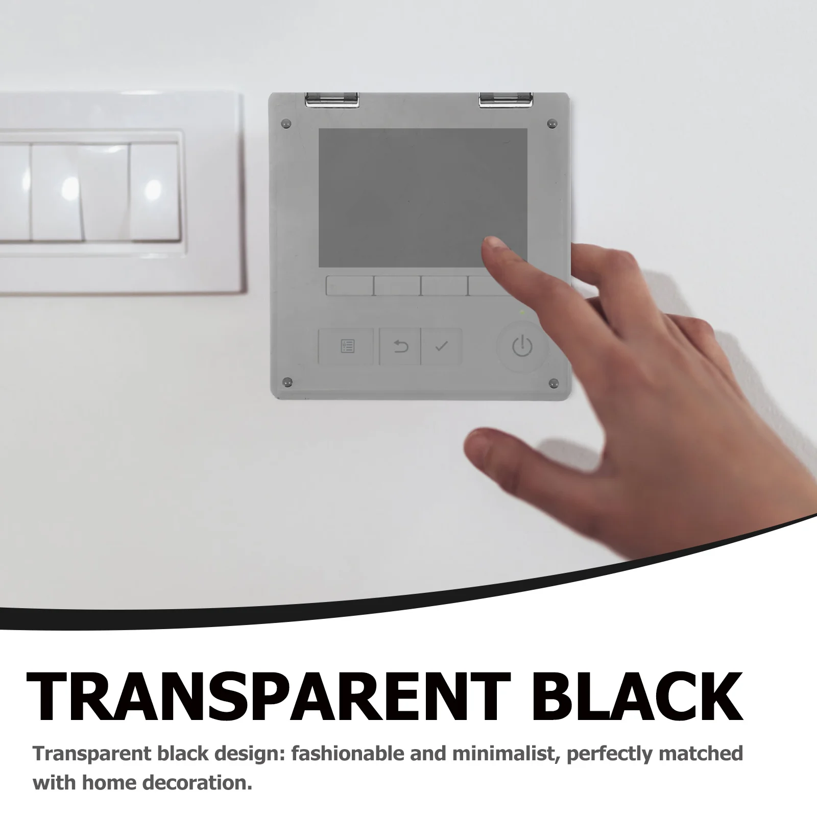 

Central Air Conditioning Panel Cover Sturdy Durable Waterproof Protection Cover Wall Panel Protector Scratch Resistant Easy