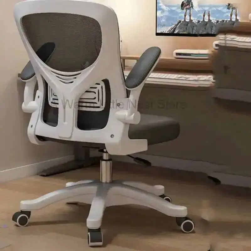 

Massage Game Comfy Office Ergonomic Chair Swivel Dinning Chair Pink Work Rolling Cadeira De Escritorio Office Furniture