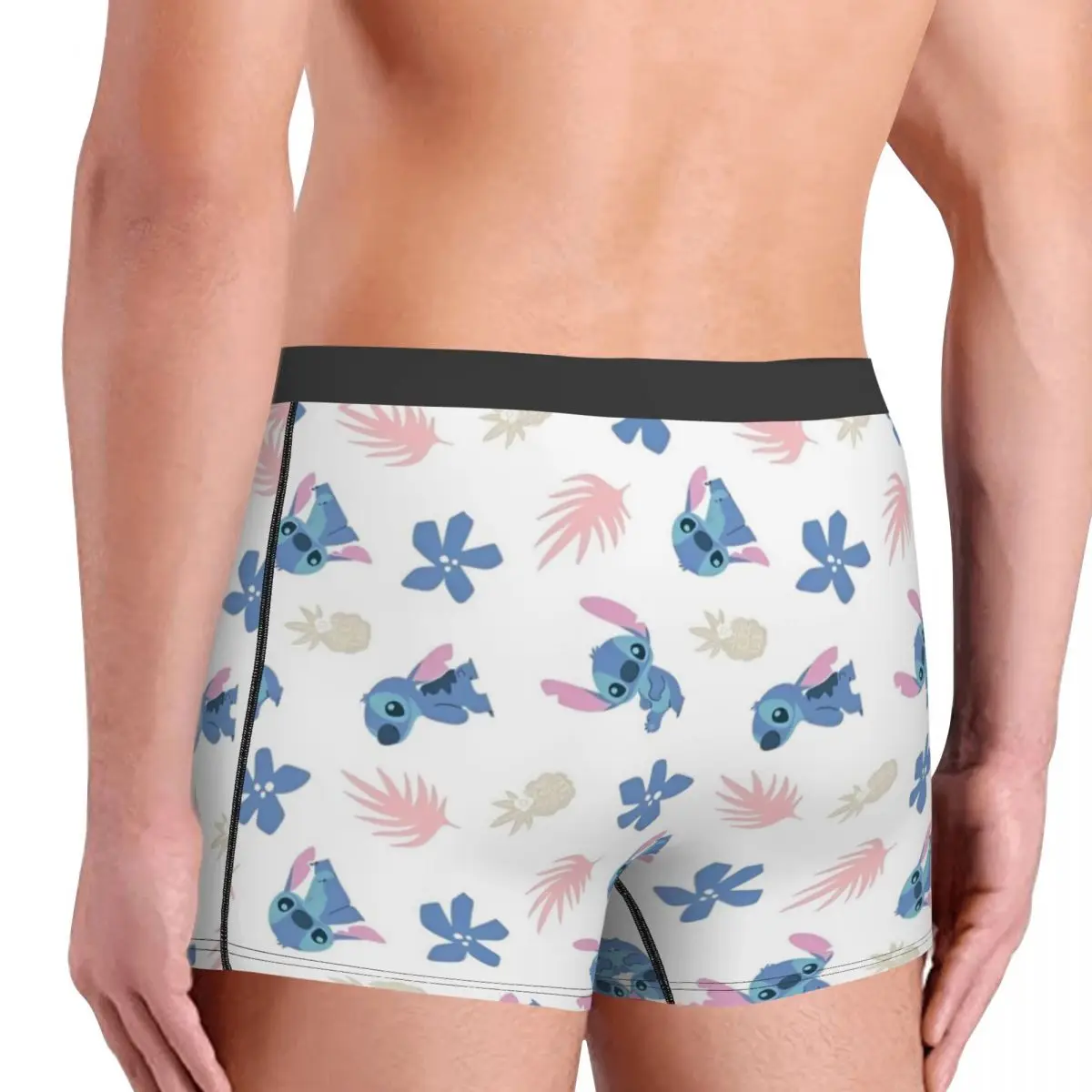 Boxer Stitch Collage personnalisé pour homme, sous-vêtement cool, slip confortable, caleçon ち, cadeau pour homme, merch