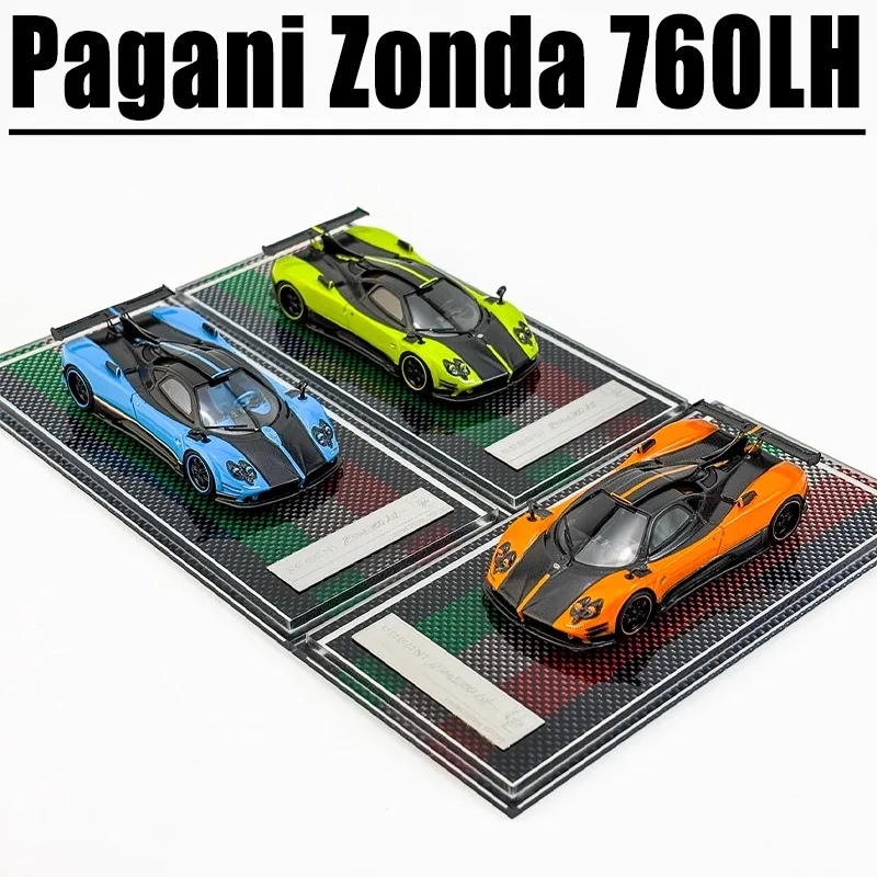 U2 1/64 Pagani Zonda 760LH Legering Speelgoed Motorvoertuig Diecast Metaal Model Geschenken