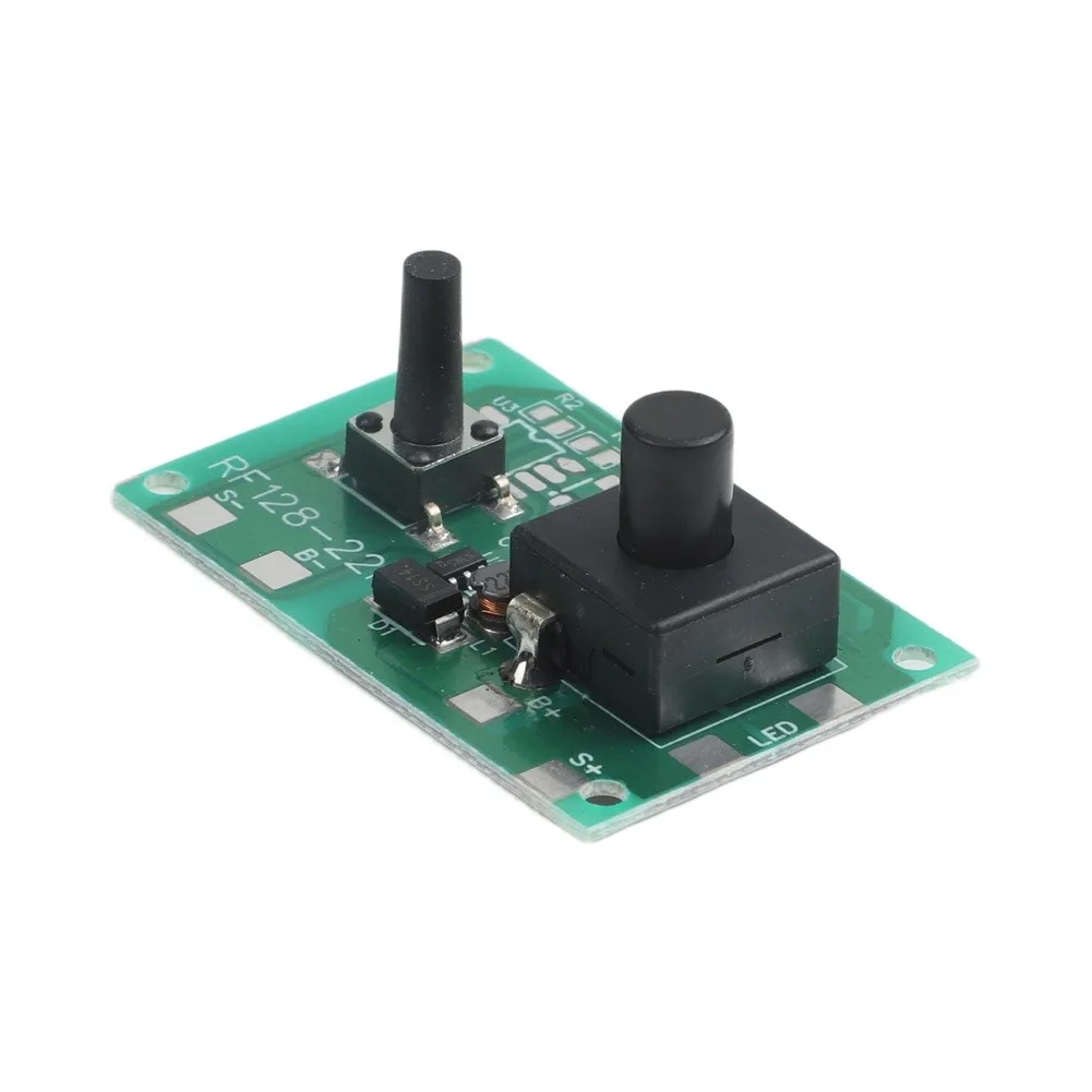 1.2V Solar Light String Circuit Board With Switch Controller Green Glass Fiber PCB For Garden Pathway Outdoor For Lighting Repla