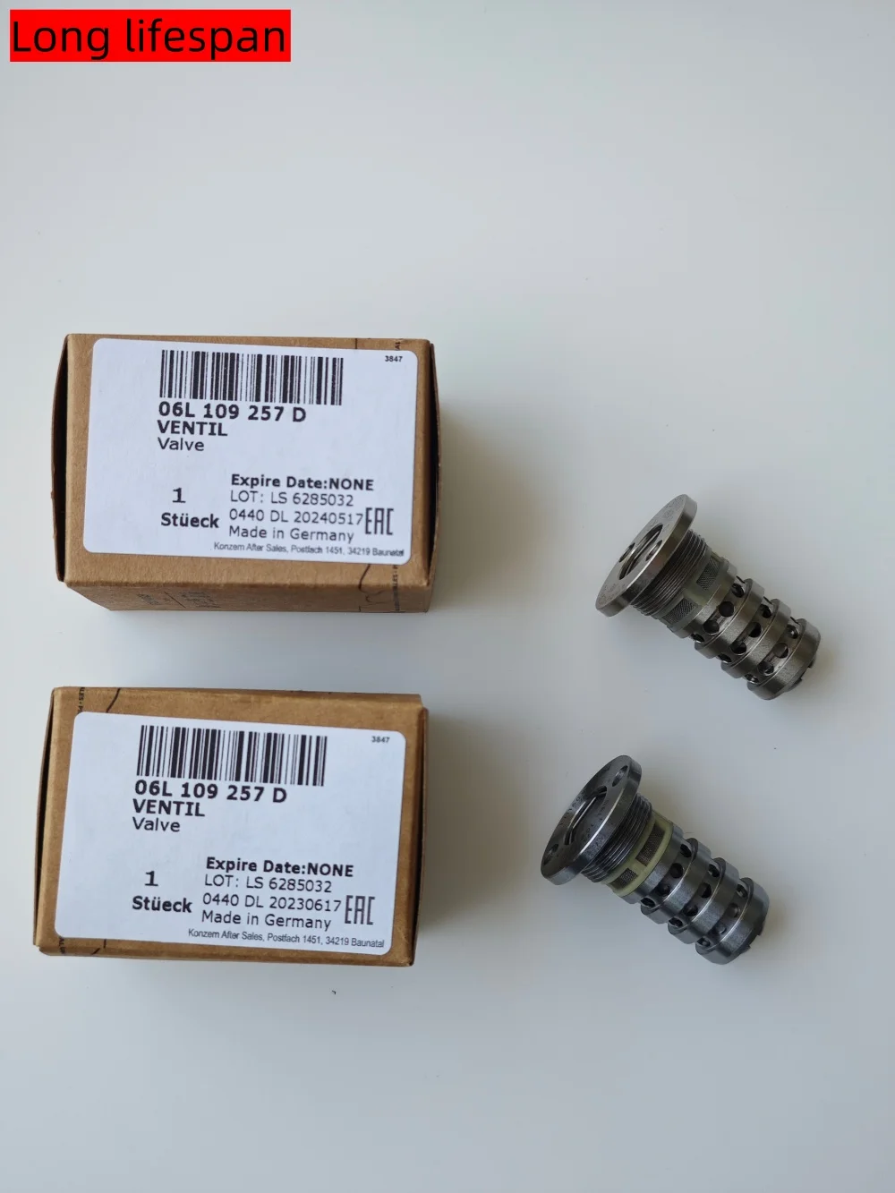 Long lifespan OEM 20MM Camshaft Adjuster Valve 427005810 06K109257H 06L109257D 06L109257G For Audi A3 A4 A5 VW CPRA CJEB CNCD