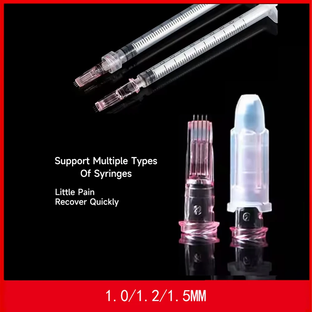 

Hot sale Medical Small Powder 4needle Disposable 34G 1.2mm/1.0mm/1.5mmUltrafine Mosquito Non Painless Beauty neck tool