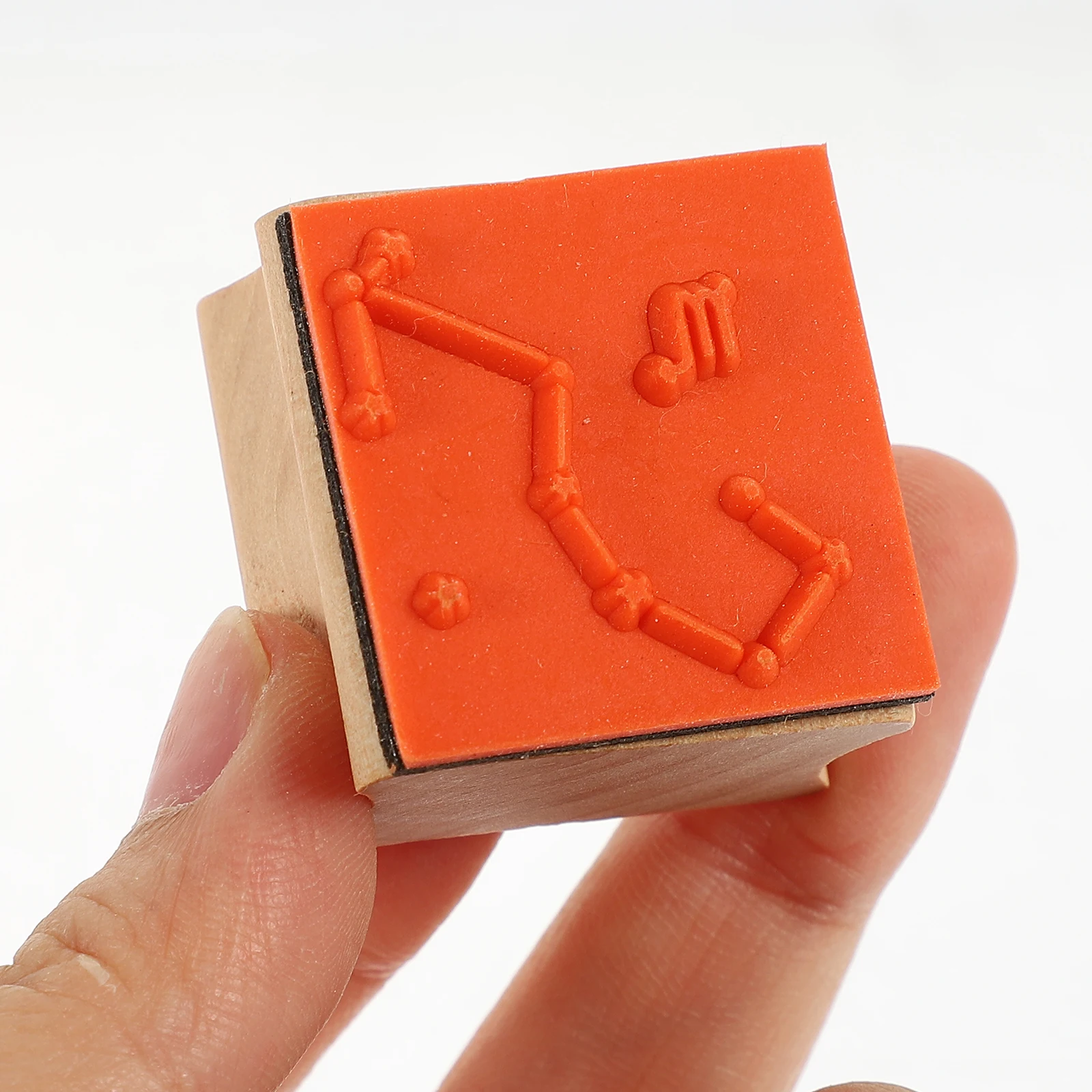 

12Pcs Constellation Wooden Stamps Small Size DIY Scrapbook Decoration Craft Stamps for Cards Albums Invitation Handmade DIY