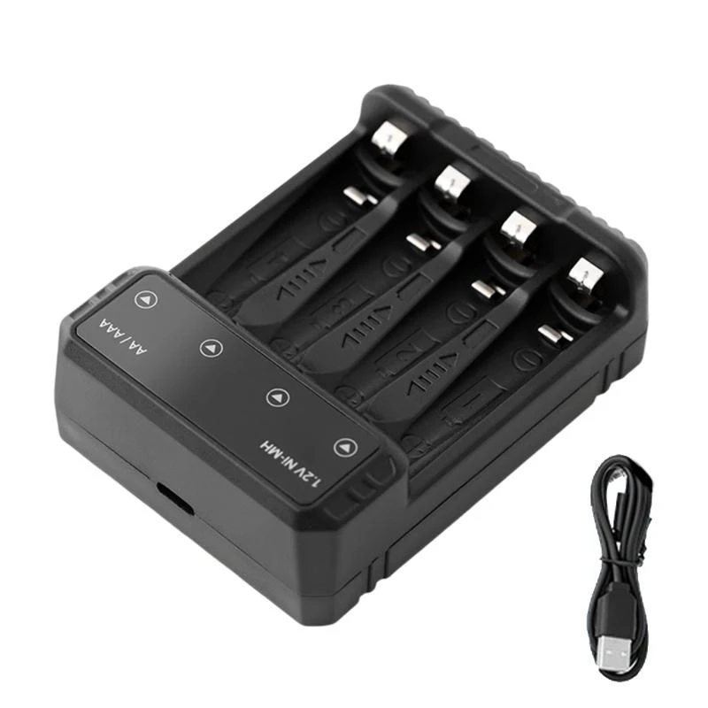 

Y1AE Fast Charging USB C AA/3A Battery With LED Indicators Charging Box