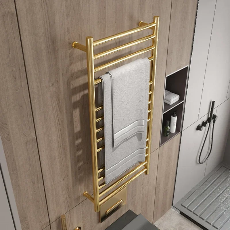 Electric Bath Towel Rack Heating Holder Heater 110CM*52CM, Hidden/Exposed Installation,