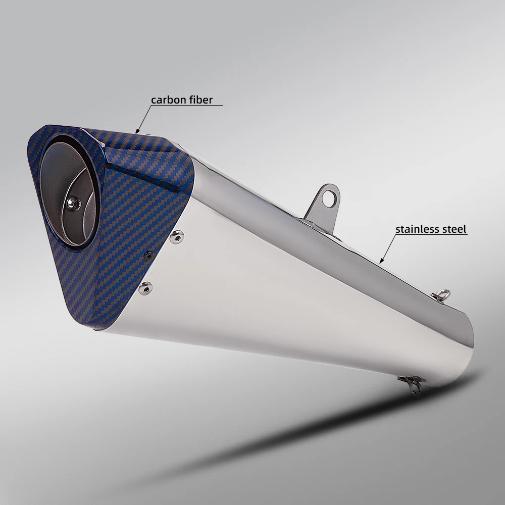 

Motorcycle Exhaust Universal 51 60MM Muffler Pipe DB Killer GP-Project For R6 R15 R1 R3 MT07 Tmax155 GSX250 Pcx125 Z1000 T145