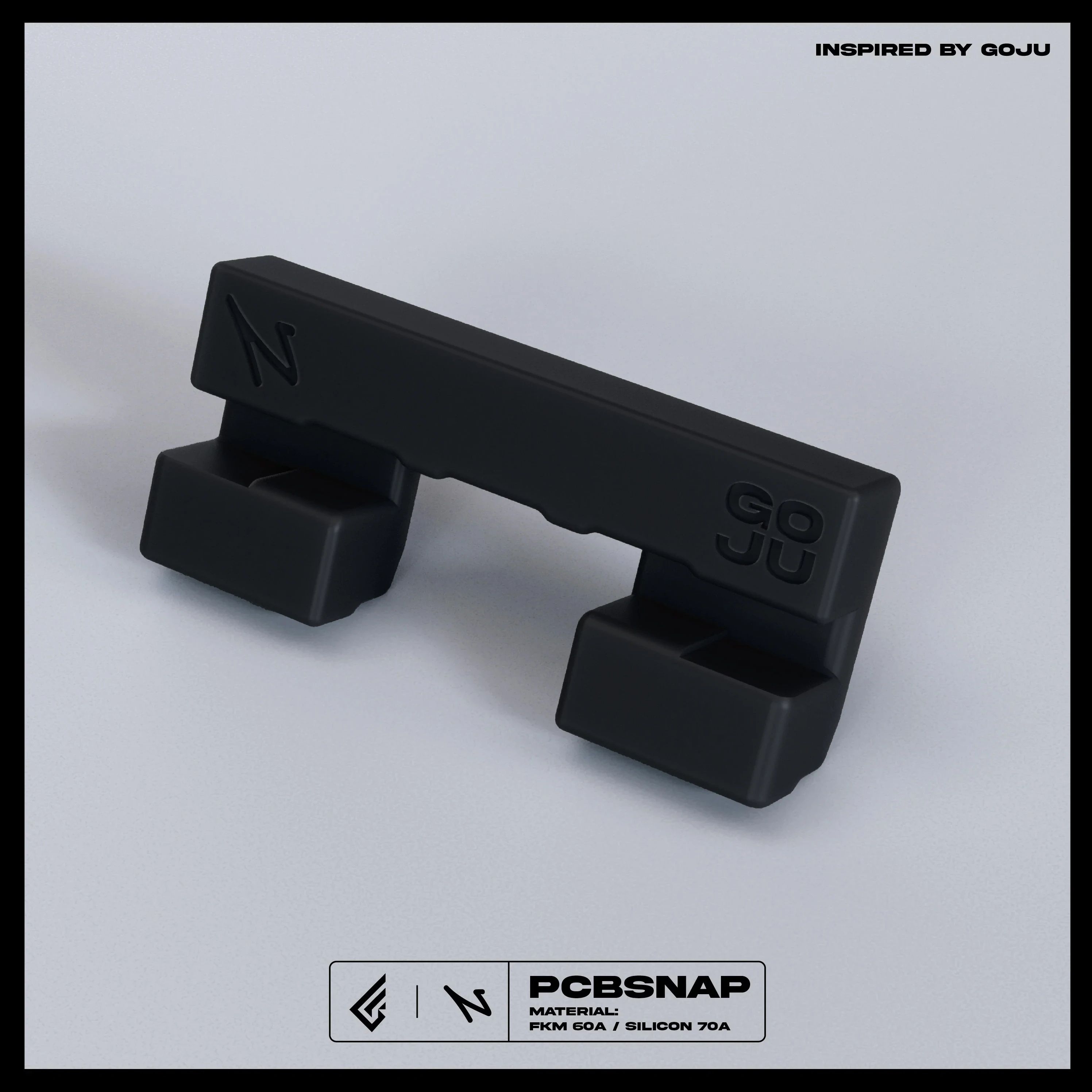 Geon × Nuxros Keysnap PCBsnap Goju Mechaniczna Klawiatura O-ring Structure Silikonowe FKM Modyfikacje Uszczelka Klawiatury 4 szt. — zdjęcie produktu 6
