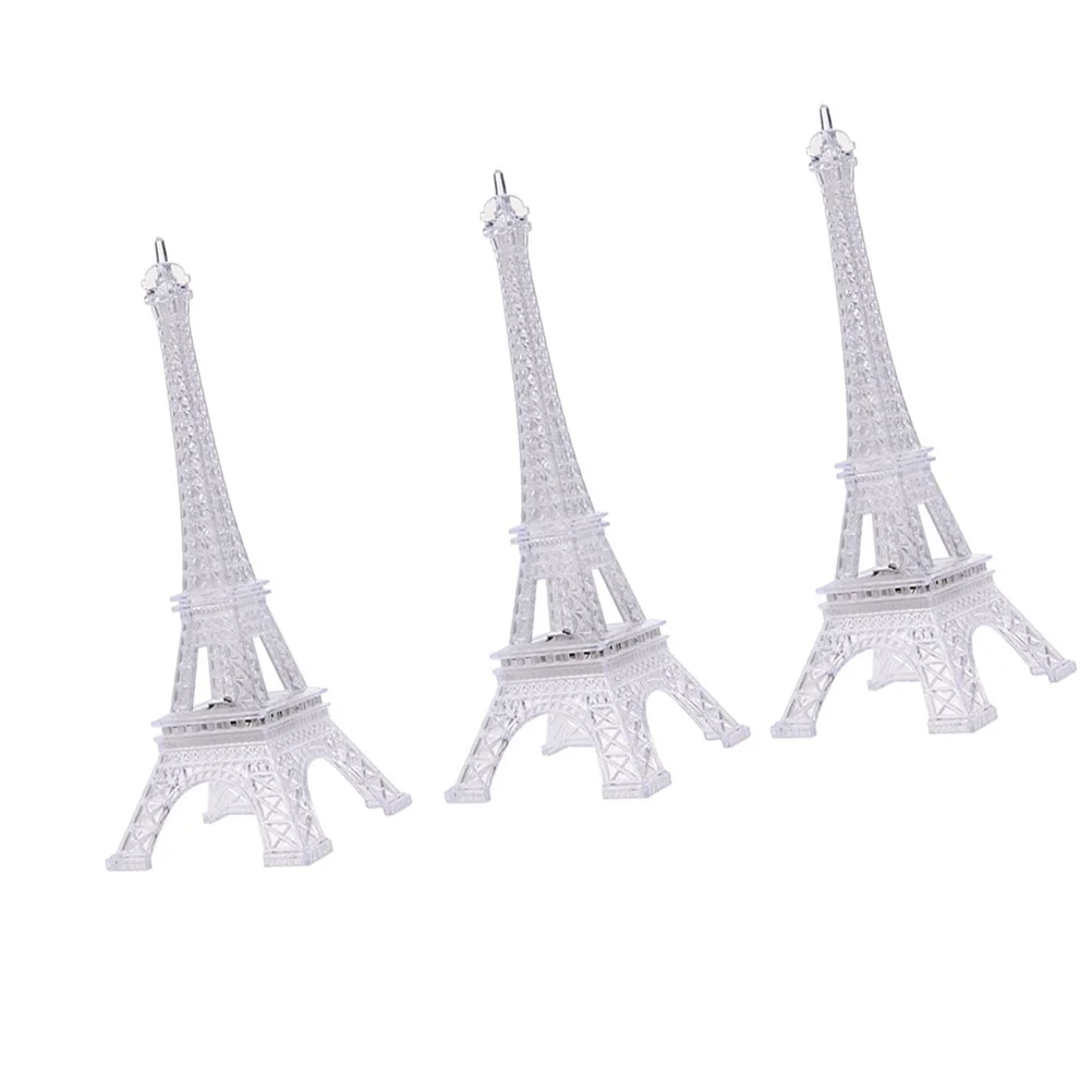 

Eiffel Tower Shape Night Light Premium Durable Creative Bedroom Office Decor Unique Acrylic Table Lamp Unique Desktop Lamp