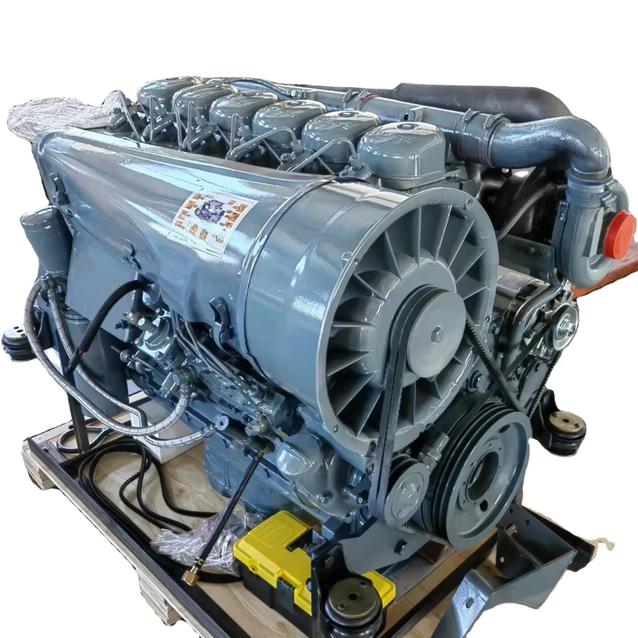 Factory Direct Sale New 88kw 6-Cylinder Air-Cooled Diesel Engine Core Components Motor & Pump For BF6L913 Deutz Machinery