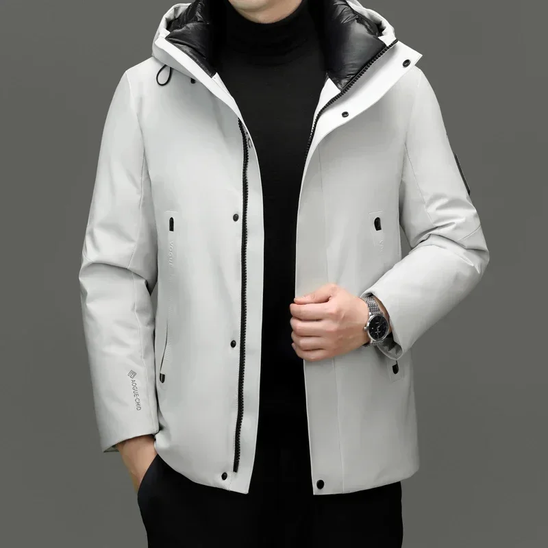 Ultralight Down Jacket Men Duck Padding Male Winter Brand Men\'s Man Coats Hooded s Casual Sack