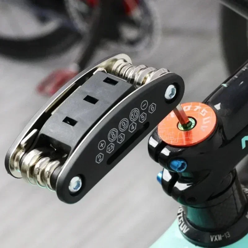 16 in 1 Bike Bicycle Multi Repair Tool Set Kit Hex Spoke Cycle Screwdriver Tool Wrench Mountain Cycle Tool Sets