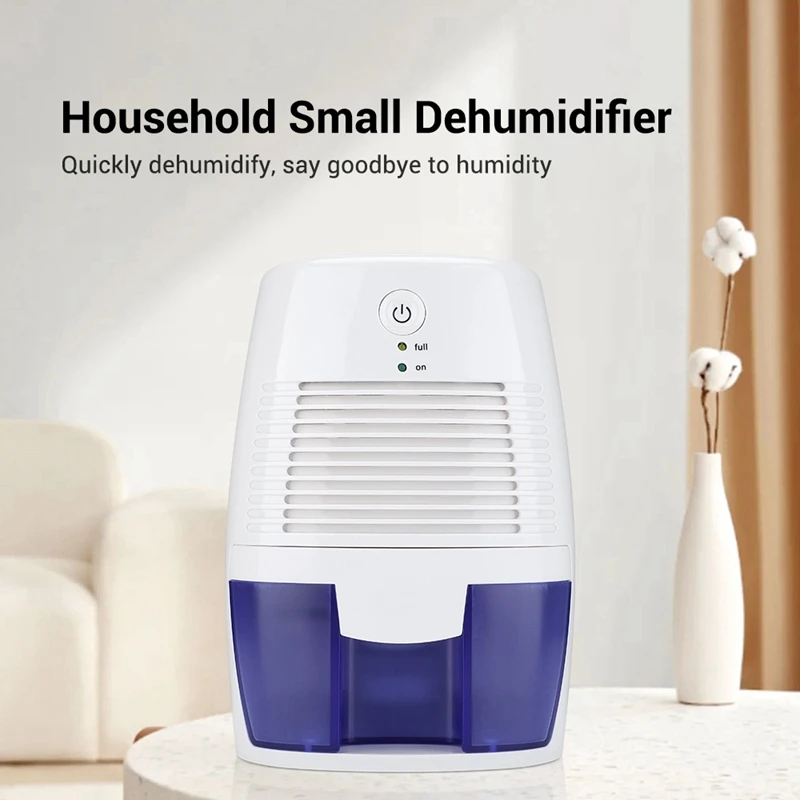 500Mlportable Dehumidifier Mute Moisture Absorbers Air Dryer For Home Room Office Kitchen Deodorizer Air Dryer