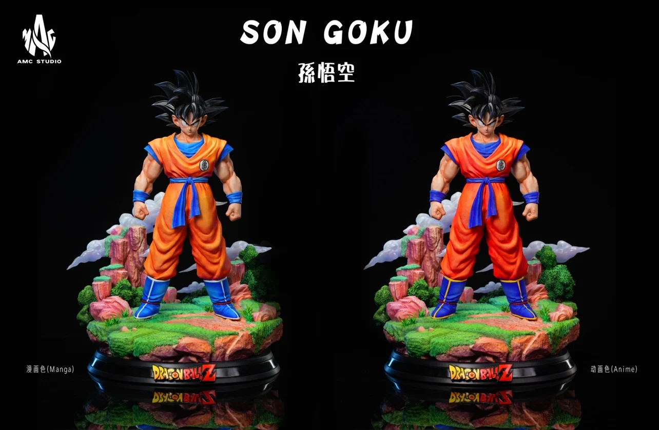 1/6 38Cm Amc Studio Gk Dragon Ball Z Son Goku Kakarotto Anime Action Figure modello da collezione ornamento Garage Kit statua giocattoli