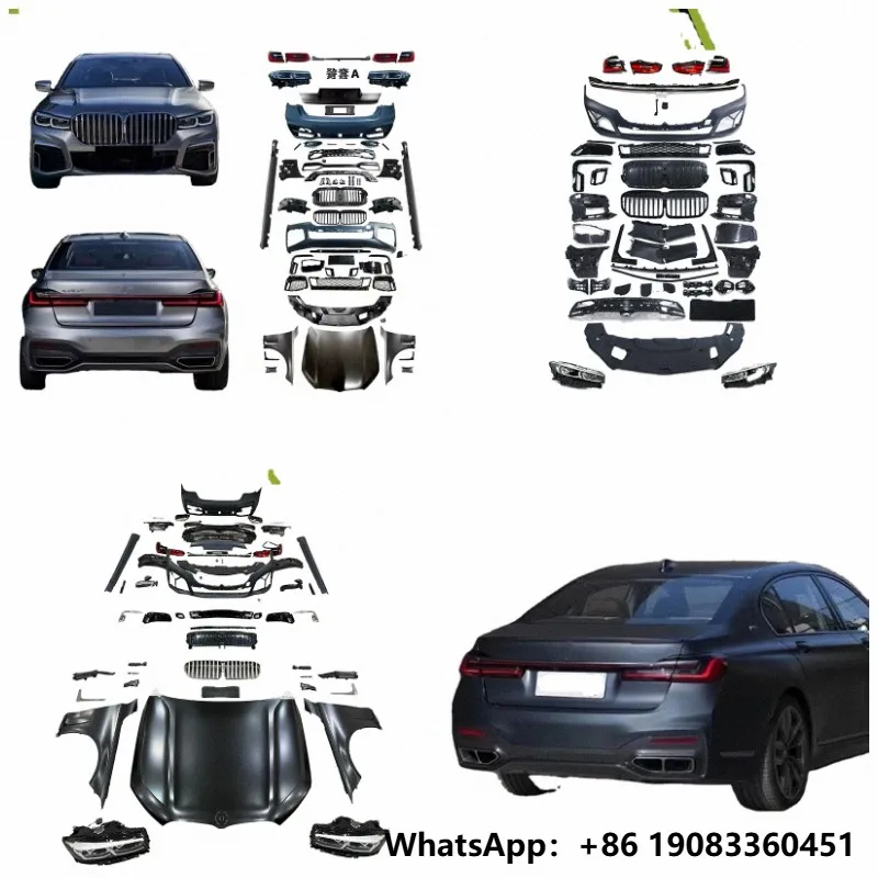 

MB POWER PP Smooth Finish Body Kit Front Rear Bumper Upgrade For 7 Series G11 G12 2014-2020 730Li 740Li
