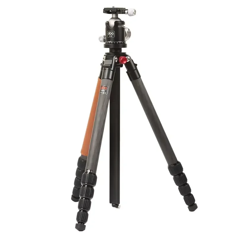 Professional Carbon Fiber Tripod Portable Lightweight Travel Stand with Ball Head for DSLR Camera Outdoor Photography Video