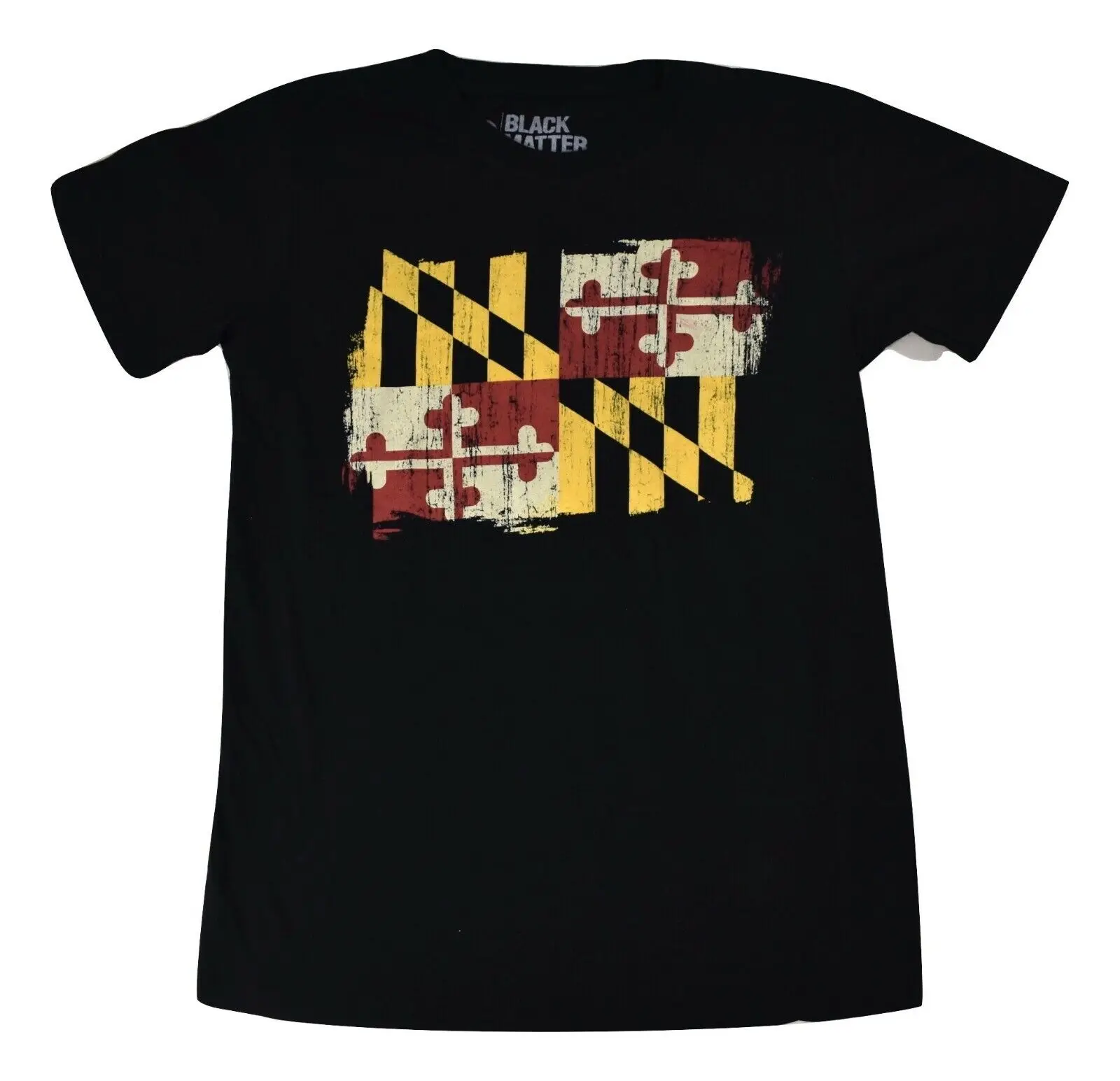 Hot Topic Mens Maryland State Flag T Shirt New Xs S