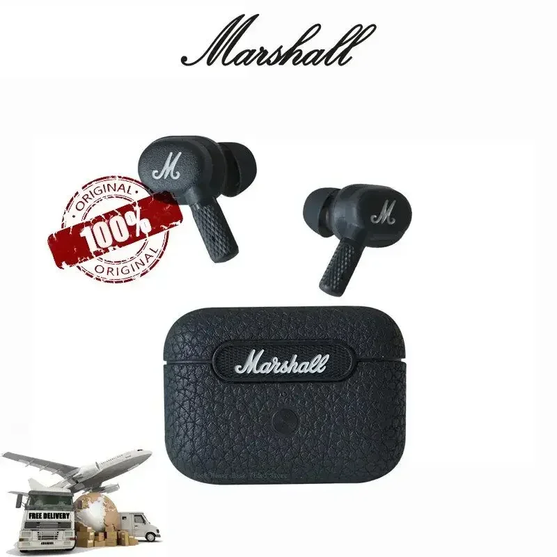 New MARSHALL MOTIF ANC True Wireless Bluetooth 5.2 Headphones Active Noise Cancelling Headphones in-ear Waterproof Headset